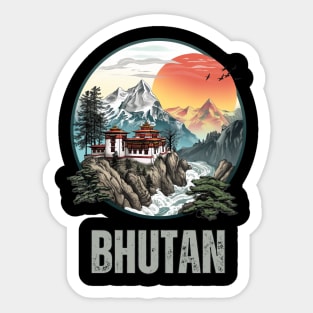 Bhutan Sticker